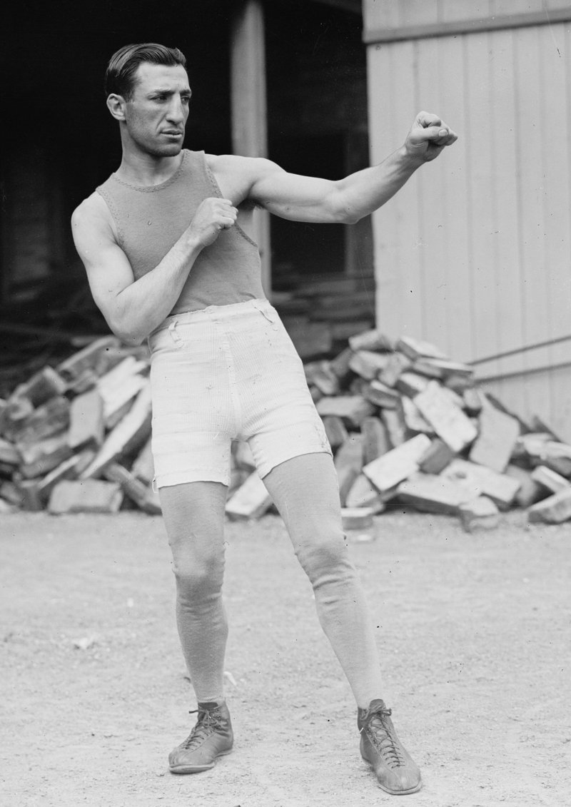 Abe Attell, World Featherweight Champion, c. 1910 — Library of Congress photograph